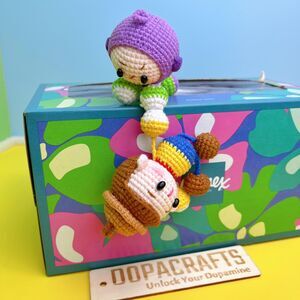 Woody crochet, Buzz crochet, Toy Story crochet Doll Amigurumi with Magnetic
